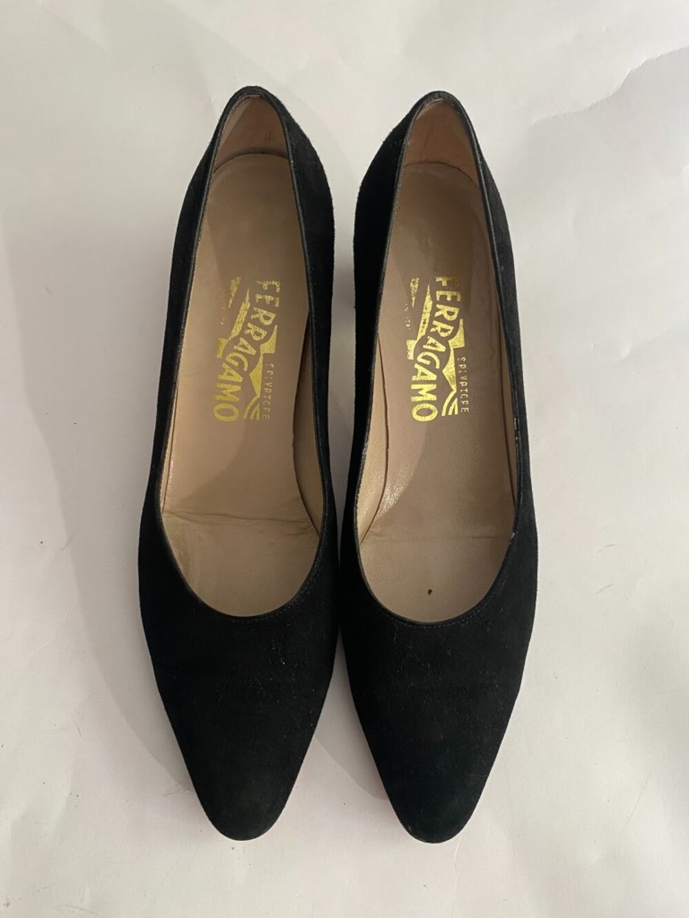 Salvatore Ferragamo Suede Shoes - Made in Italy